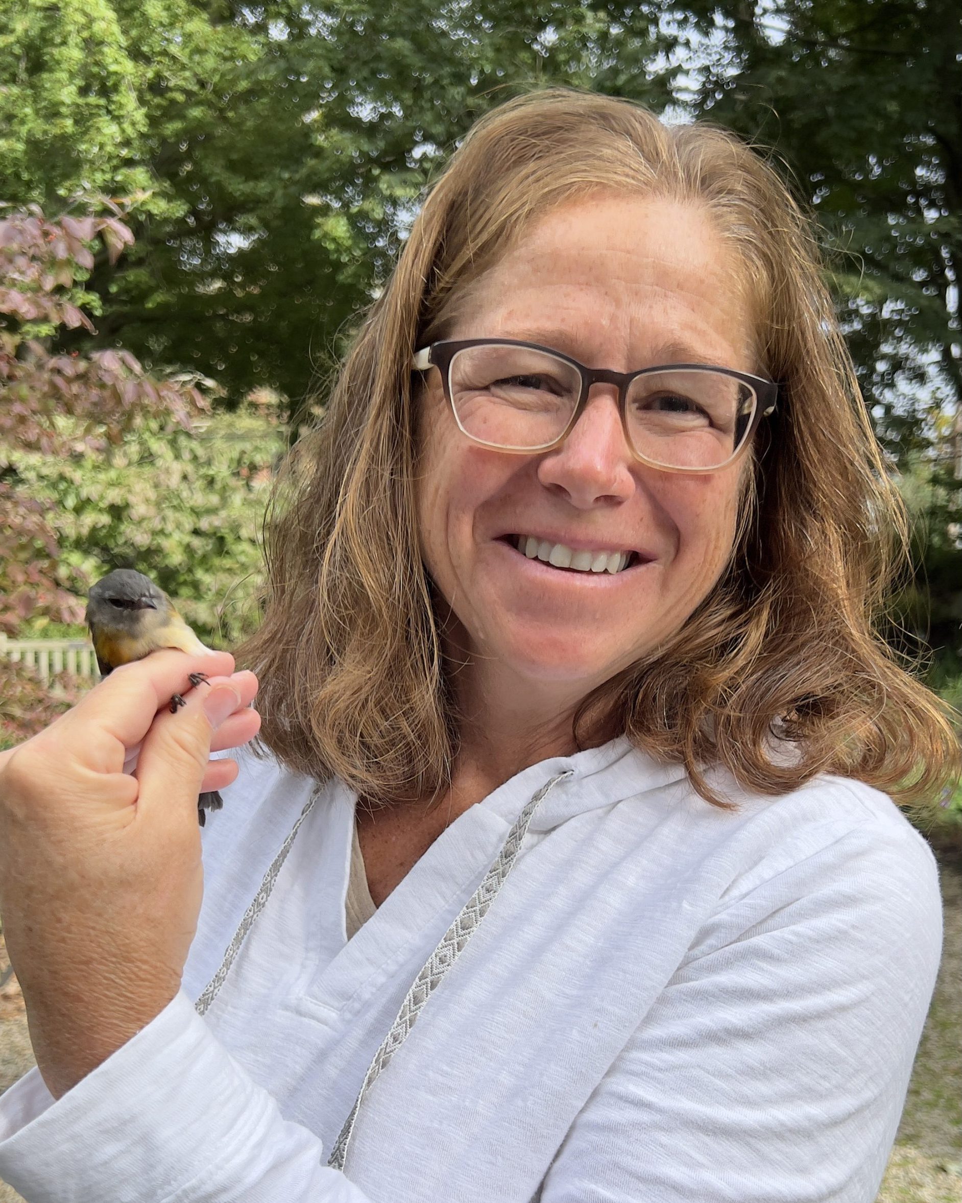 Deb Eccleston, Connecticut Audubon's membership manager.