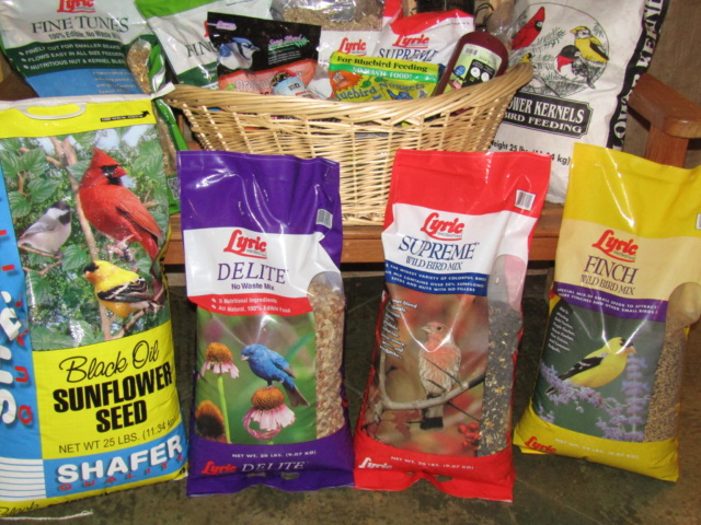Spring Bird Seed Sale Saturday, April 18, 10 a.m. to 3 p.m.